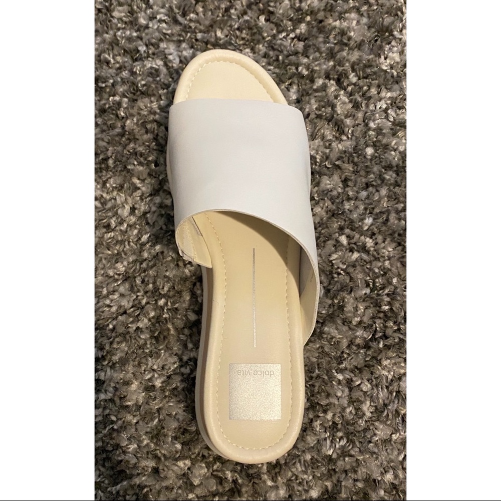 Dolce Vita White Sandals